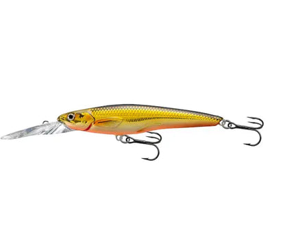 Live Target Vobler Rainbow Smelt Jerkbait 11,5cm/18g Gold/Orange