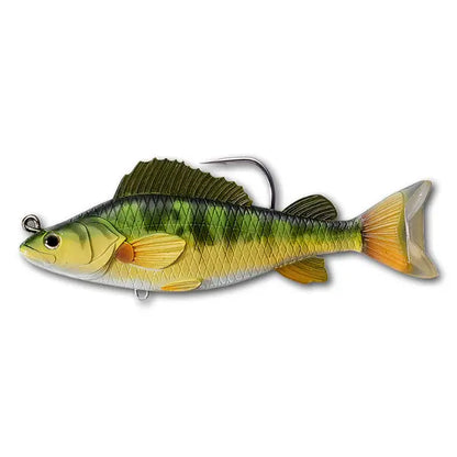 Live Target Yellow Perch Swimbait 13,1cm/21g 714 Yellow/Green