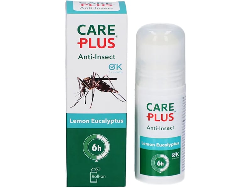 Lotiune anti-insecte Care Plus Anti-Insect Lemon-Eucalyptus 30% Roll-on 50ml