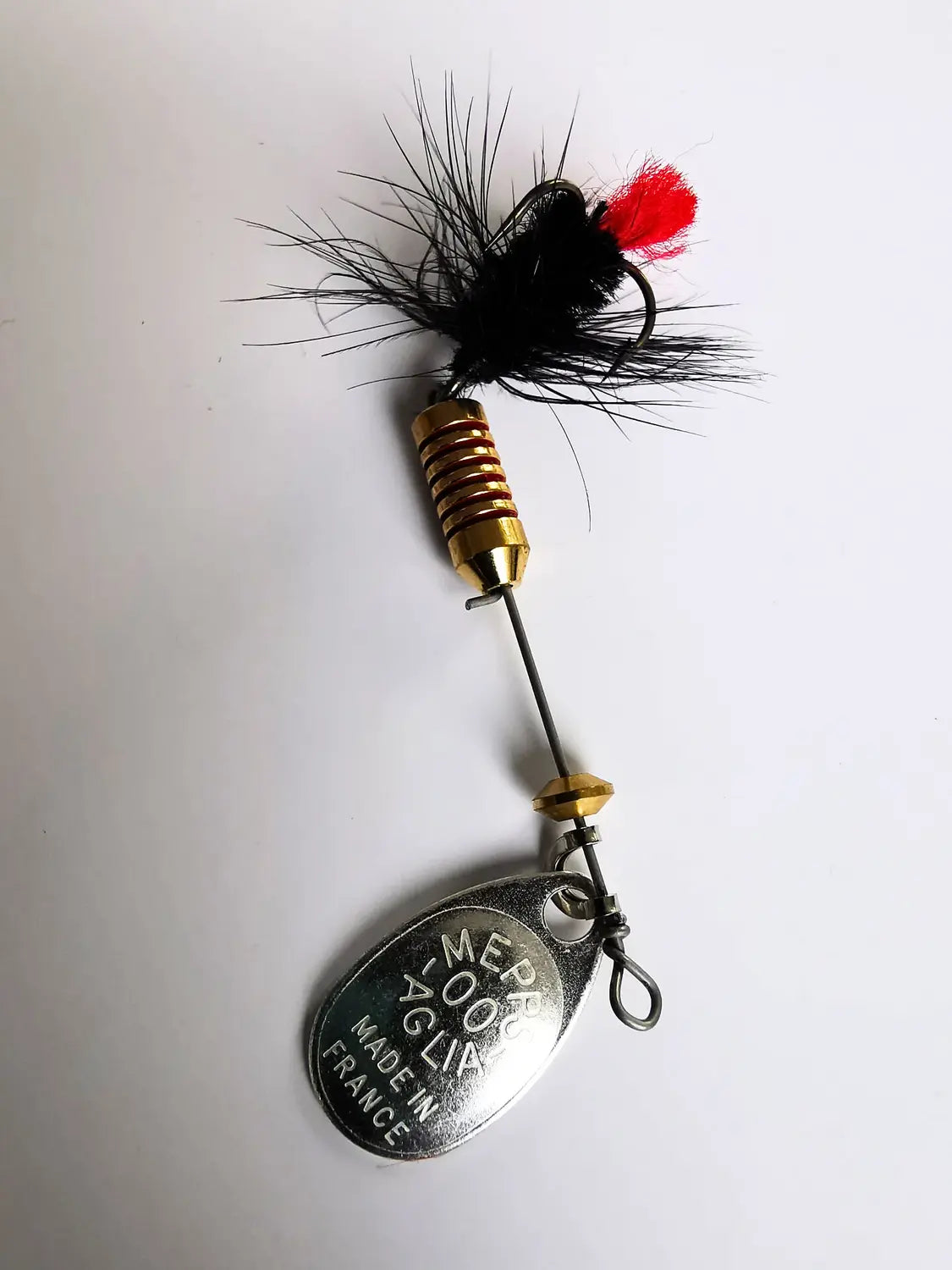 Mepps Lingurita Rotativa Mouche Noir 2,5g/Argint