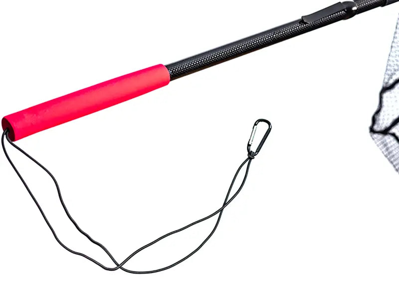 Minciog RTB Full Carbon Landing Net Black and Red 120cm 50 x 60cm