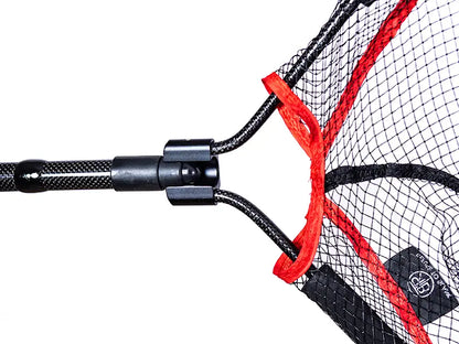 Minciog RTB Full Carbon Landing Net Black and Red 120cm 50 x 60cm