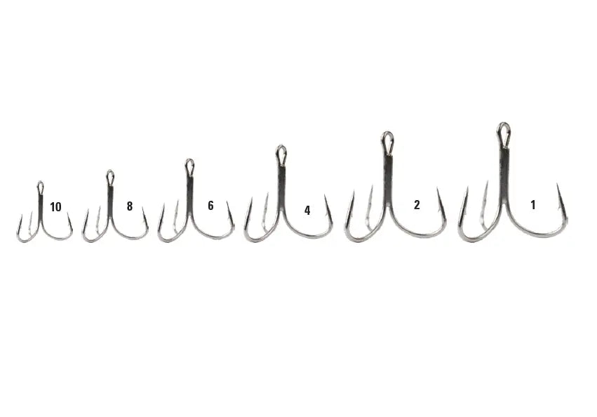 Mustad Ancora Tripla Grip Treble Steel 6buc/Pl