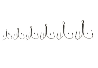 Mustad Ancora Tripla Grip Treble Steel 6buc/Pl
