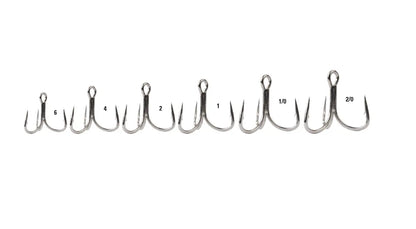 Mustad Ancora Tripla Grip Treble Steel 6buc/Pl