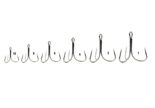 Mustad Ancora Tripla Grip Treble Steel 6buc/Pl