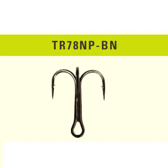 Mustad Ancora Tripla Nichel Scurta 6buc/Pl