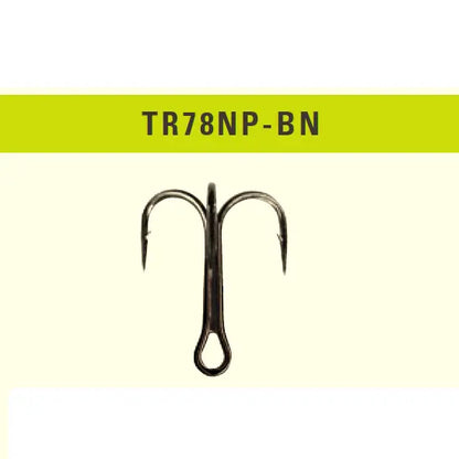 Mustad Ancora Tripla Nichel Scurta 6buc/Pl