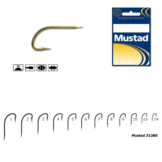 Mustad Cirlig Auriu,forjat,tija Lunga .