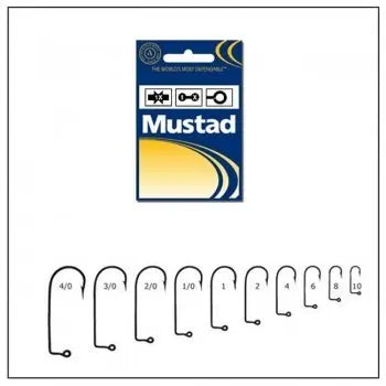 Mustad Cirlig Black Ni. Pentru Twister