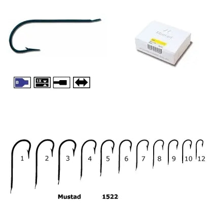 Mustad Cirlig Bleu,tija Lunga .