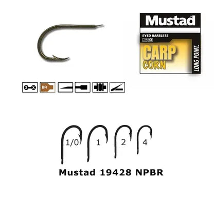 Mustad Cirlig Bronz,revers,cioc Papagal.