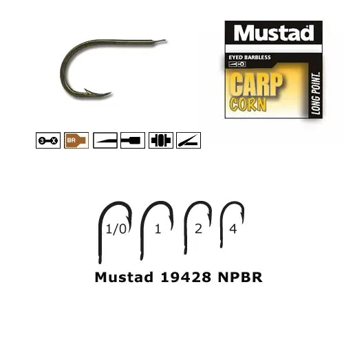 Mustad Cirlig Bronz,revers,cioc Papagal.