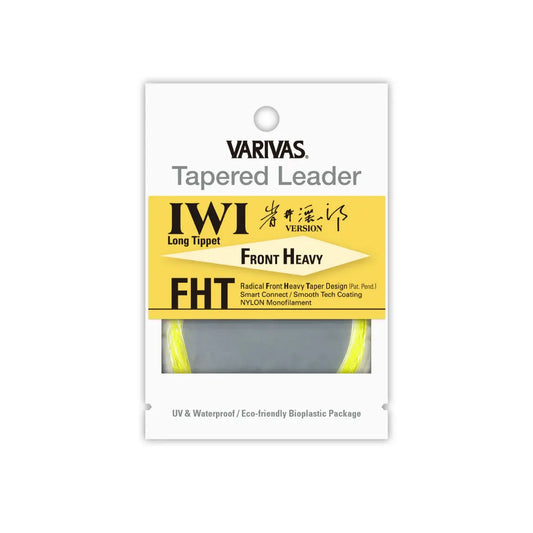 Varivas Inaintas Fly Tapered Leader Iwi Fht 6x Front Heavy 16ft 0.125mm-0.44mm