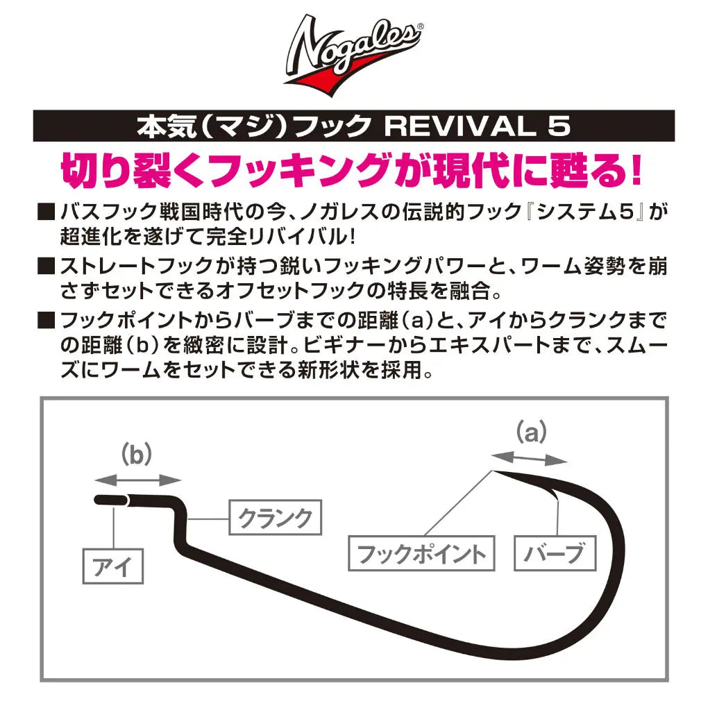 Varivas Carlige Offset Nogales Maji Revival 5 Nr.4/0