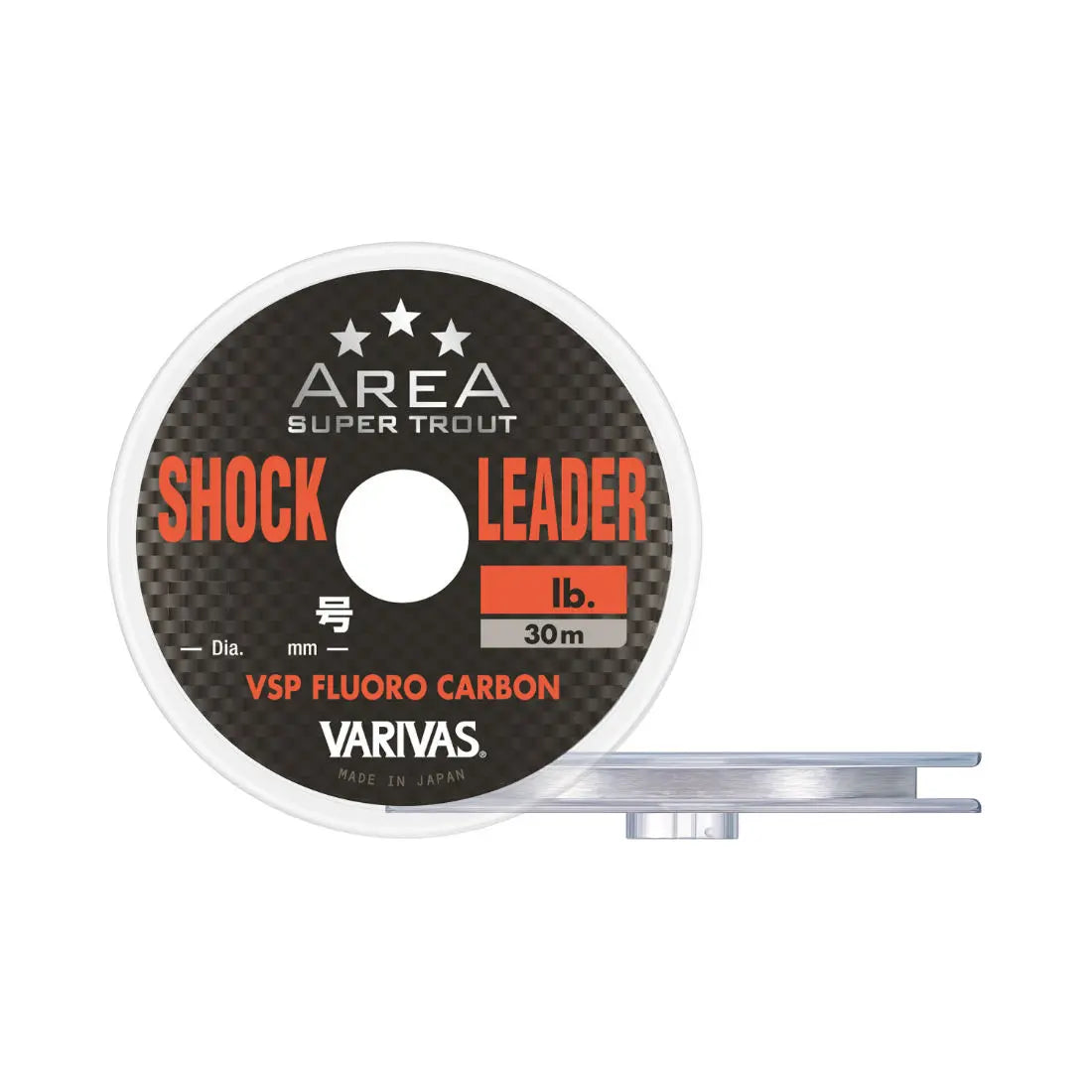 Varivas Fir Super Trout Area Vsp Fluorocarbon Shockleader 30m 0.104mm 2lb