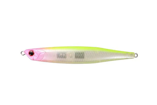 O.s.p Osp Bent Minnow 76f 76mm 4.3gr P74 Pink Head/chartreuse