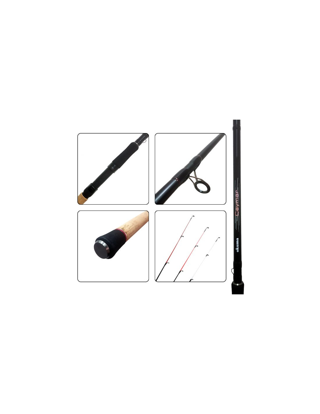 Lanseta Feeder Okuma Ceymar Feeder 10' 300cm 40-80g 3sec Mg/mlg/lg