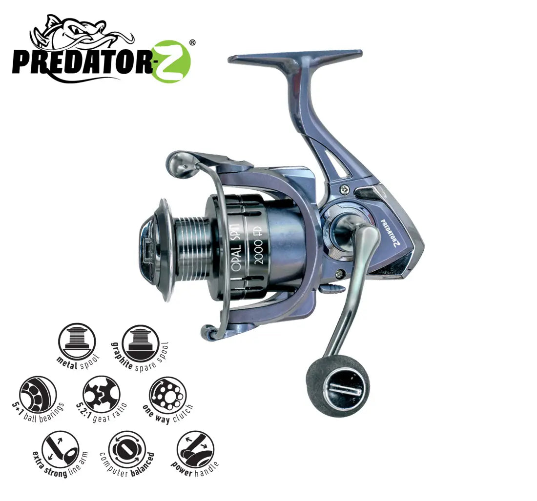 Mulineta Predator-z Opal Spin 4000fd 6 Rulmenti