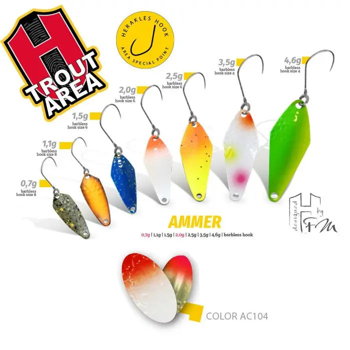 Oscilanta Herakles Ammer 2.0gr Culoare Ac104