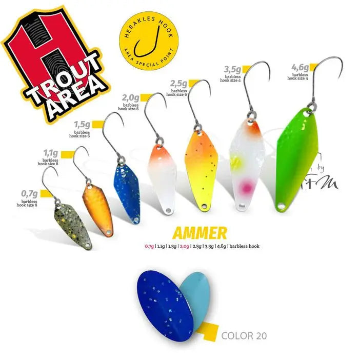 Oscilanta Herakles Ammer 4.6gr Culoare 20 Sky Light