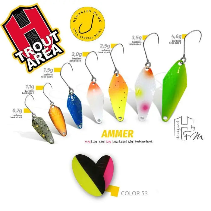 Oscilanta Herakles Ammer 4.6gr Culoare 53 Blackok