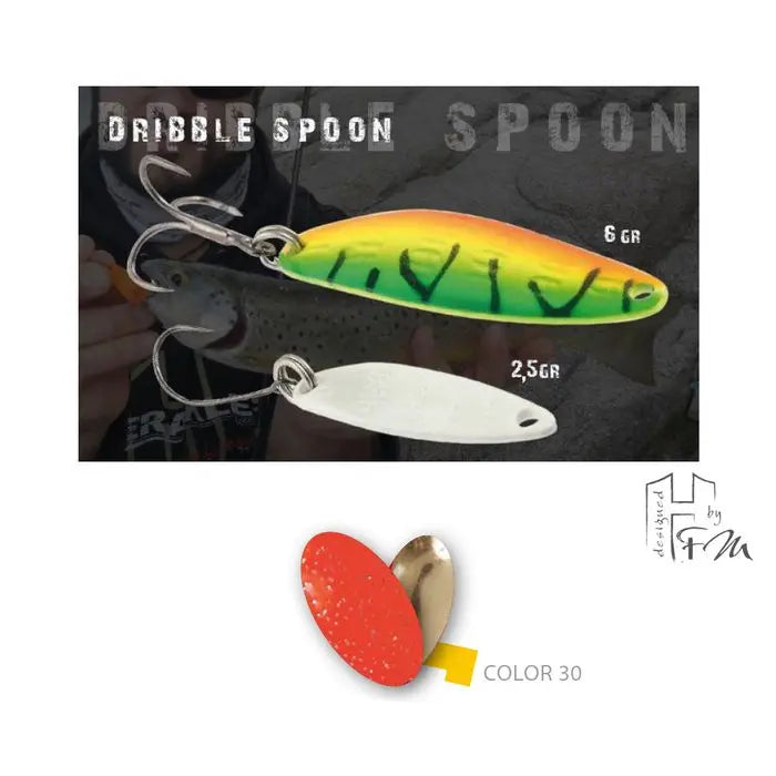 Oscilanta Herakles Dribble Spoon 2.5gr Orange Gold