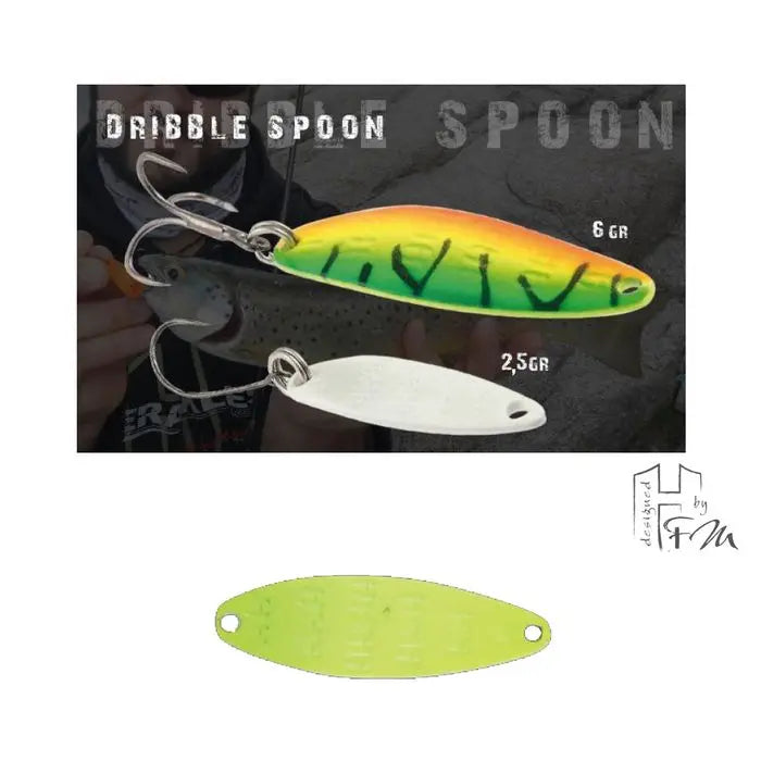 Oscilanta Herakles Dribble Spoon 6gr Chartreuse
