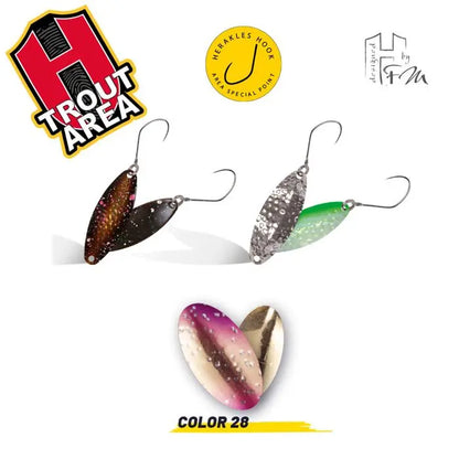 Oscilanta Herakles Hive 2.4gr Culoare 28 Golden Trout