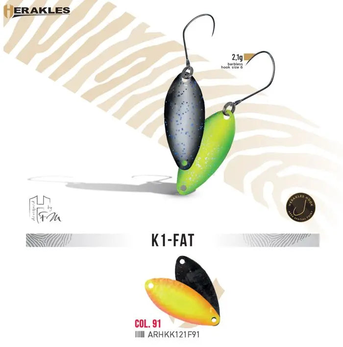 Oscilanta Herakles K1 Fat 2.1gr Culoare 91