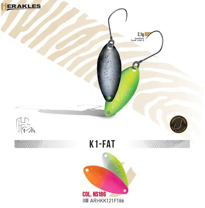 Oscilanta Herakles K1 Fat 2.1gr Culoare Ns186
