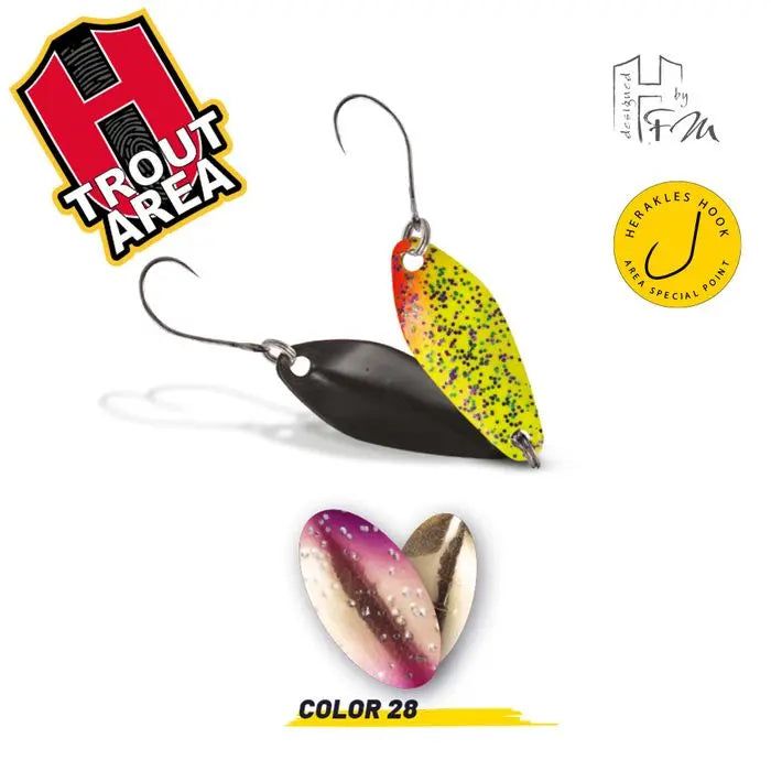 Oscilanta Herakles Losko 2.5gr Culoare 28 Golden Trout