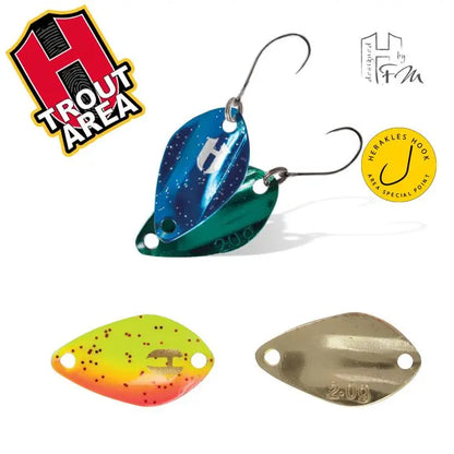 Oscilanta Herakles Ruck Spoon 2.0gr Chartreuse