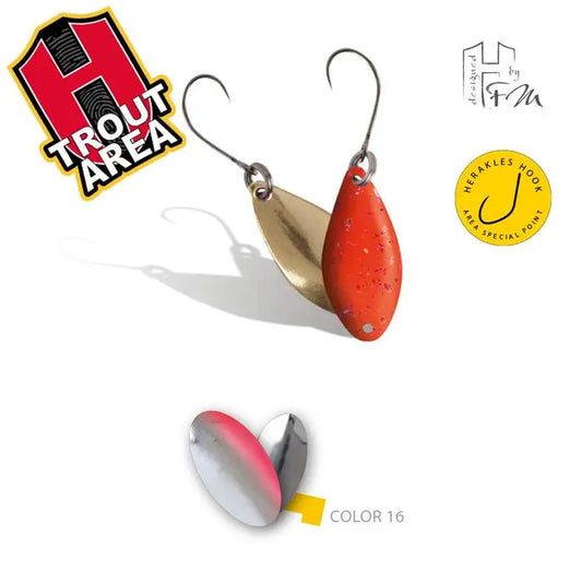 Oscilanta Herakles Spike 1.0gr Culoare 16 Silver Red