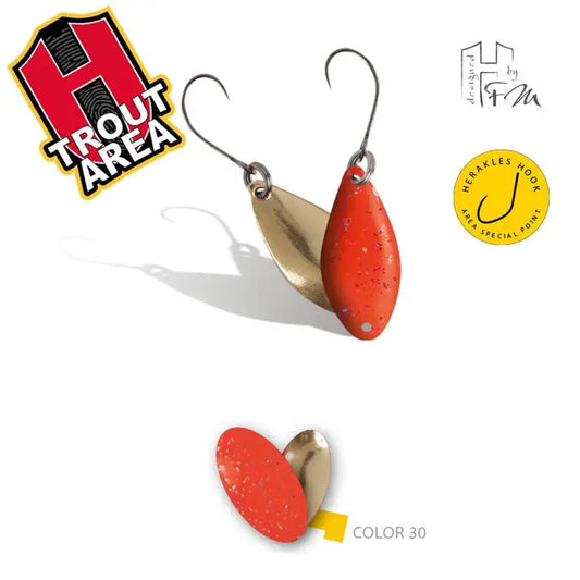 Oscilanta Herakles Spike 1.0gr Culoare 30 Orange/gold