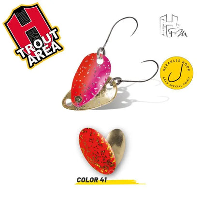 Oscilanta Herakles Trout Area Nail 2.0gr Culoare 41 Electric Orange