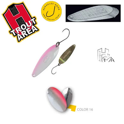 Oscilanta Herakles Vento Ld 3.5gr Culoare 16 Silver Red