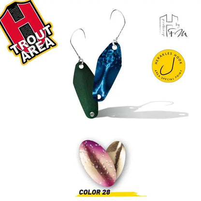Oscilanta Herakles Zero 0.6gr Culoare 28 Golden Trout