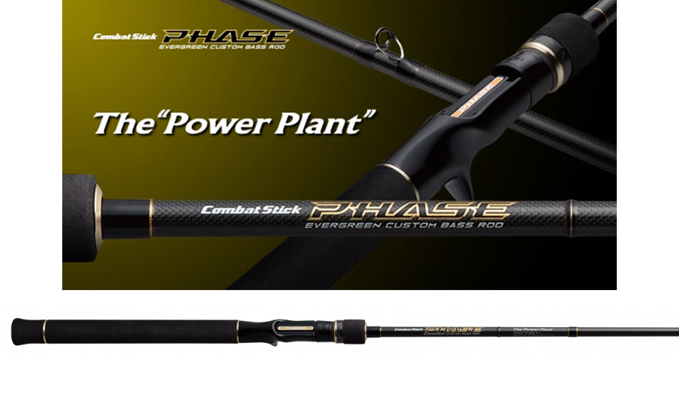 Lanseta Casting EVERGREEN EVERGREEN COMBAT STICK PHASE PCSC-71XX POWER PLANT BAITCAST 215cm 10.5-112gr