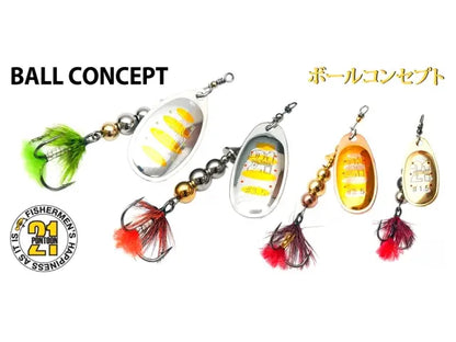 Pontoon21 Ball Concept Spinner 0 2.2g B02-001 Ball Concept Spinner 0 2.2g B02-001