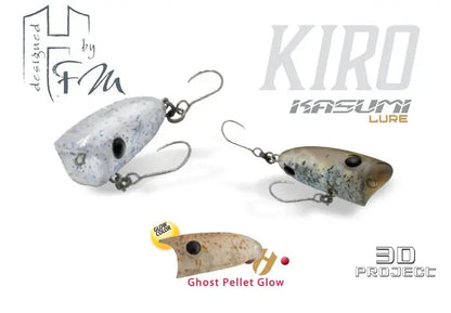 Popper Herakles Area Kiro F 2.7cm 1.8gr Ghost Pellet Glow