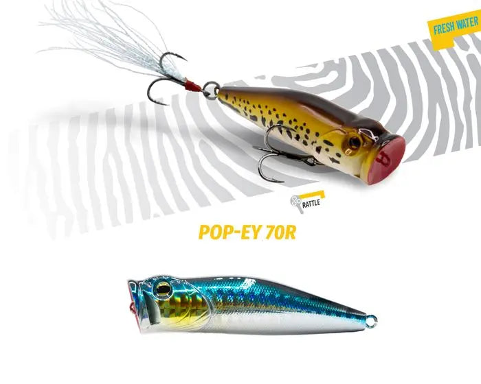 Popper Herakles Pop-ey 70 R 7cm 19.5gr Acciuga
