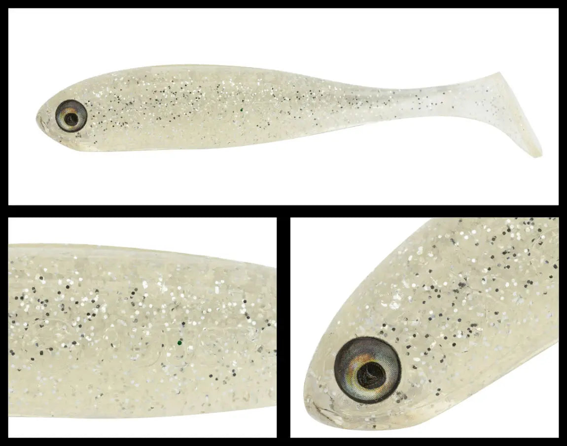Adusta Penta Shad 2 5cm 013 Clear Silver Glitter S