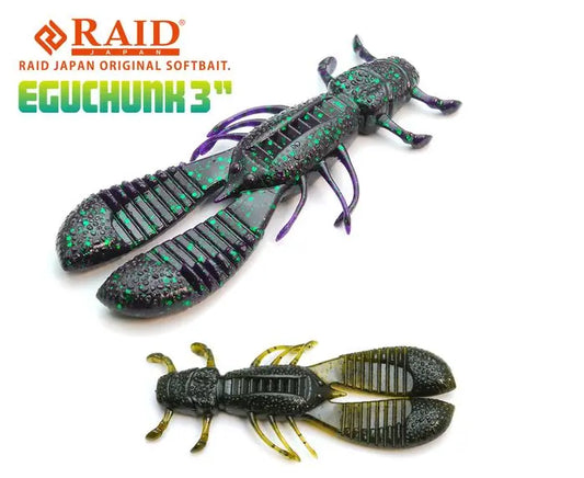 Raid Egu Chunk 3 7.6cm 001 Green Pumpkin Seed