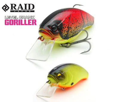 Raid Level Crank Goriller 66mm 17.5gr 003 Neon Back Chart
