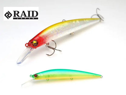 Raid Level Minnow Plus 125mm 14gr 006 Lime Chart