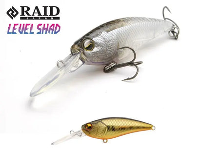 Raid Level Shad 50.3mm 4.3gr Su 007 Real Kinkuro