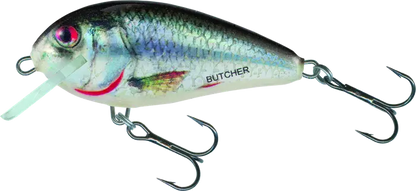 Salmo Butcher Sinking 5cm Holographic Real Dace 18g.