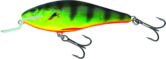 Salmo Executor Shallow Runner 12cm Real Hot Perch 58g.