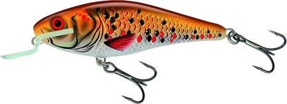 Salmo Executor Shallow Runner 7cm Holographic Golden Back 16g.